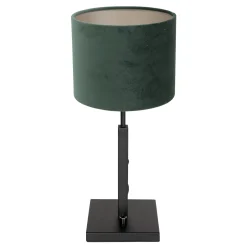 Steinhauer Tafellamp Stang Single Velours Groen