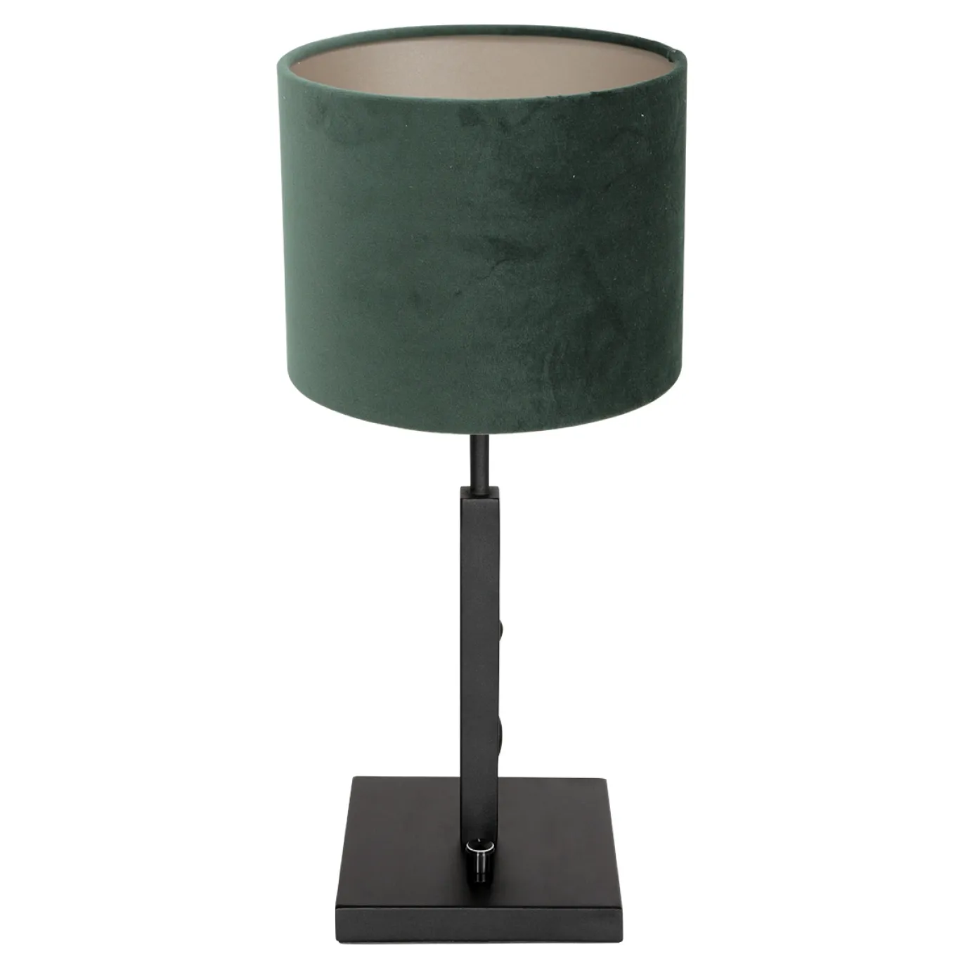 Steinhauer Tafellamp Stang Single Velours Groen