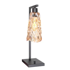 Steinhauer Tafellamp Vidrio 1-Lichts Amber Glas