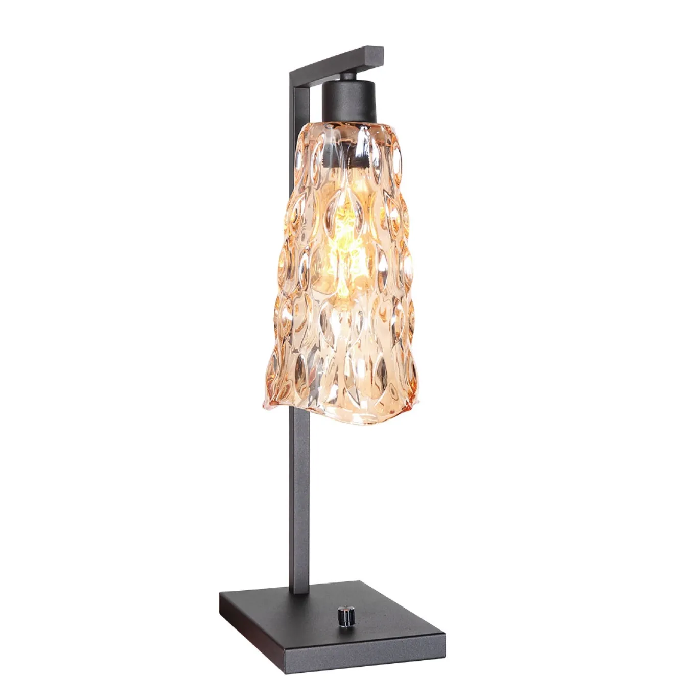 Steinhauer Tafellamp Vidrio 1-Lichts Amber Glas