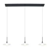 Steinhauer Tallerken Hanglamp Zwart 3-lichts