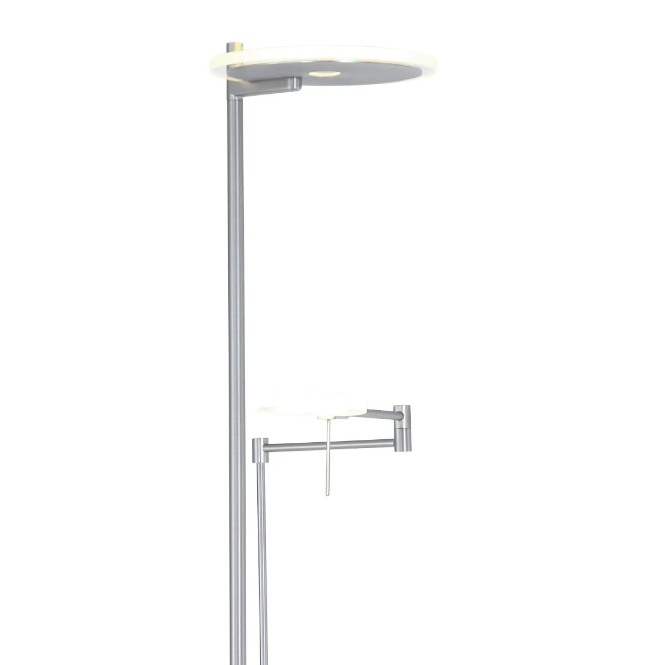 Steinhauer Turound Vloerlamp Staal 2-lichts 187cm