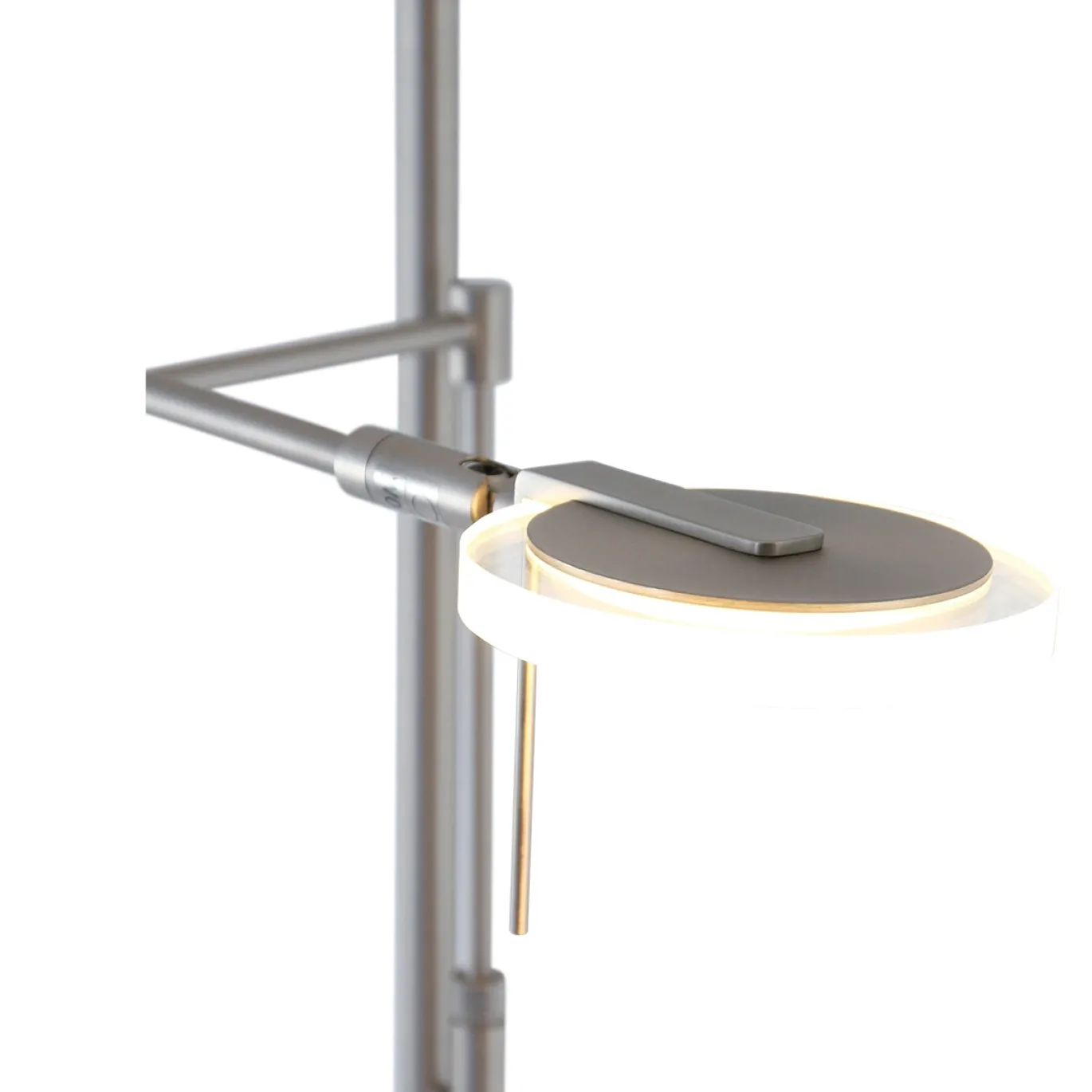 Steinhauer Turound Vloerlamp Staal 2-lichts 187cm