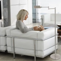 Steinhauer Vloerlamp Retina Grijs