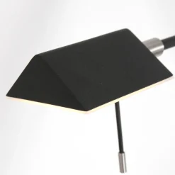 Steinhauer Vloerlamp Retina Zwart