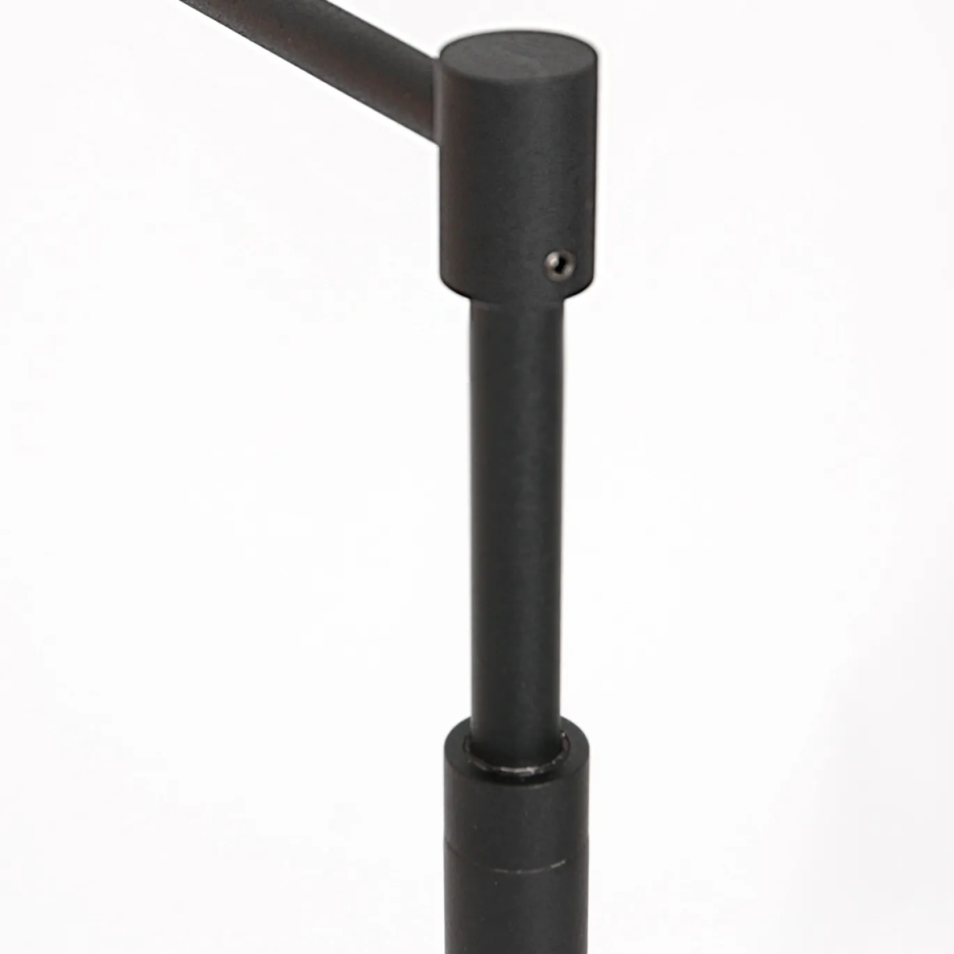 Steinhauer Vloerlamp Soleil Zwart met Zwenkarm & Accu