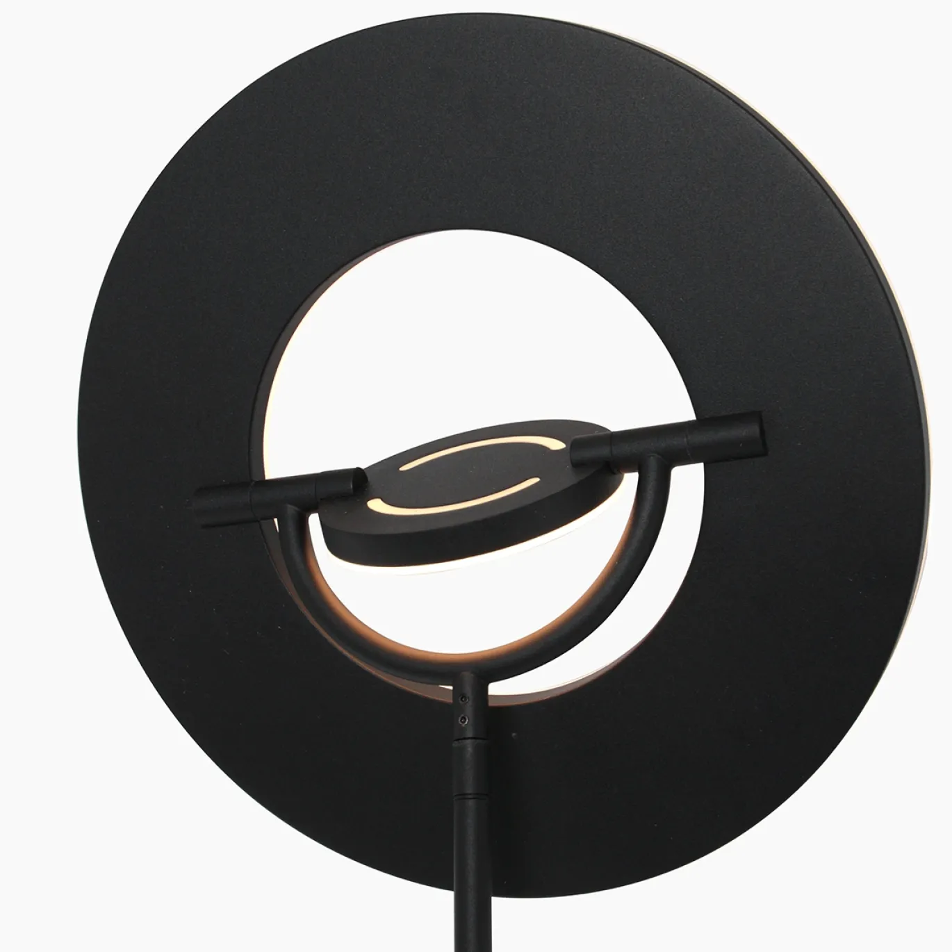Steinhauer Vloerlamp Soleil Zwart met Leesarm