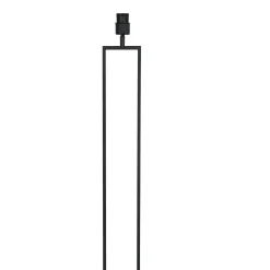 Steinhauer Vloerlamp Stang Linnen Zwart/Goud