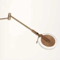 Steinhauer Vloerlamp Turound 2-Lichts Brons met Leesarm