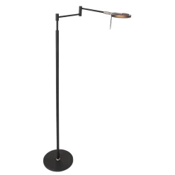 Steinhauer Vloerlamp Turound Knik Arm Zwart
