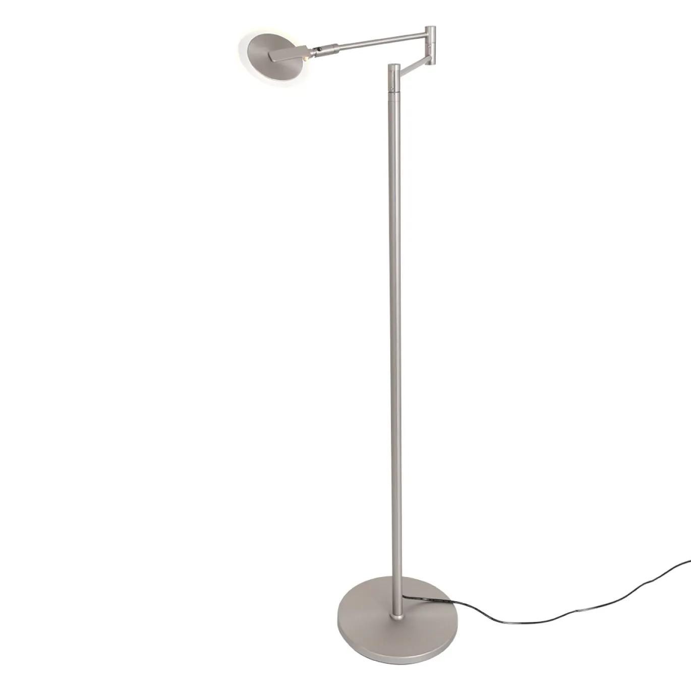 Steinhauer Vloerlamp Turound Knik Arm Grijs