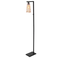 Steinhauer Vloerlamp Vidrio 1-Lichts Amber Glas