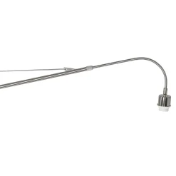 Steinhauer Wandlamp Elegant Classy Grijs Linnen Zwart/Goud