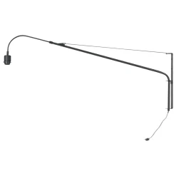 Steinhauer Wandlamp Elegant Classy Zwart Gras Naturel