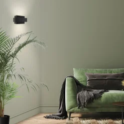 Steinhauer Wandlamp Muro 2-Lichts Zwart/Goud