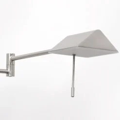 Steinhauer Wandlamp Retina Grijs met USB-poorten