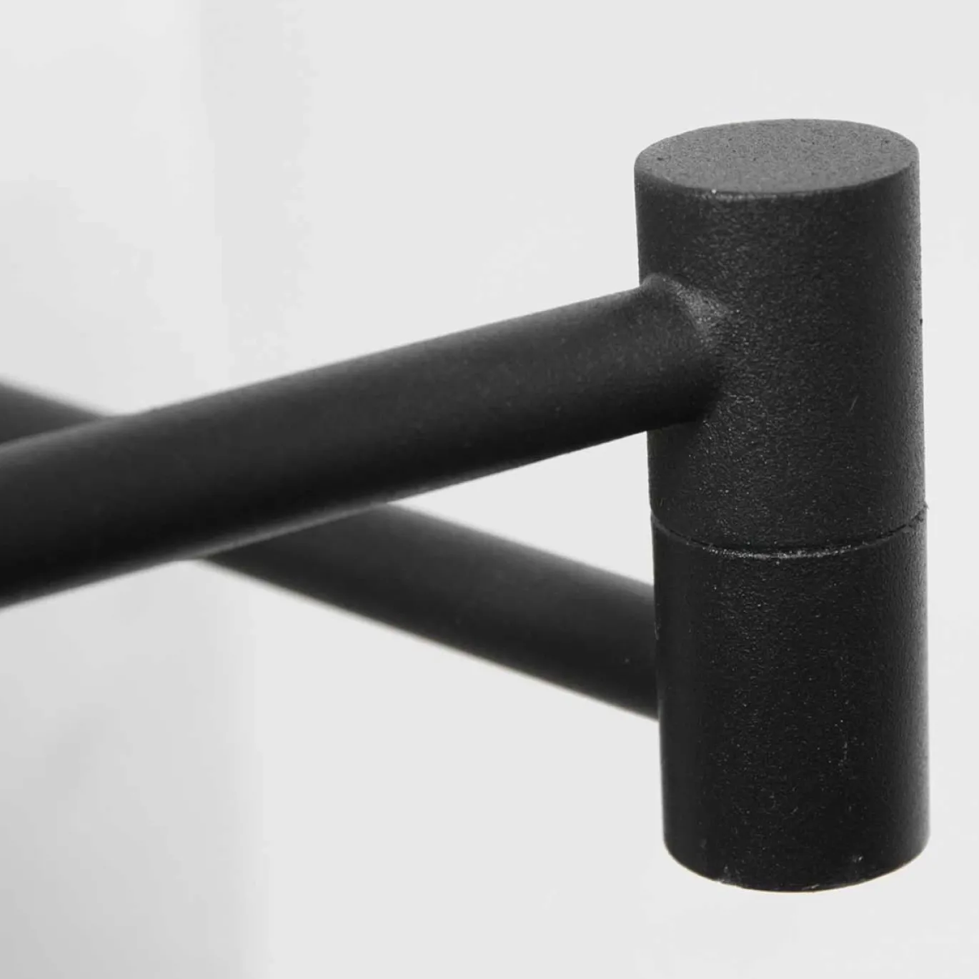 Steinhauer Wandlamp Retina Zwart met USB-poorten
