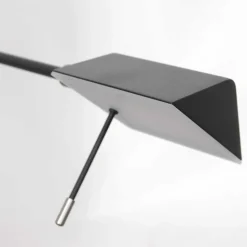 Steinhauer Wandlamp Retina Zwart met USB-poorten