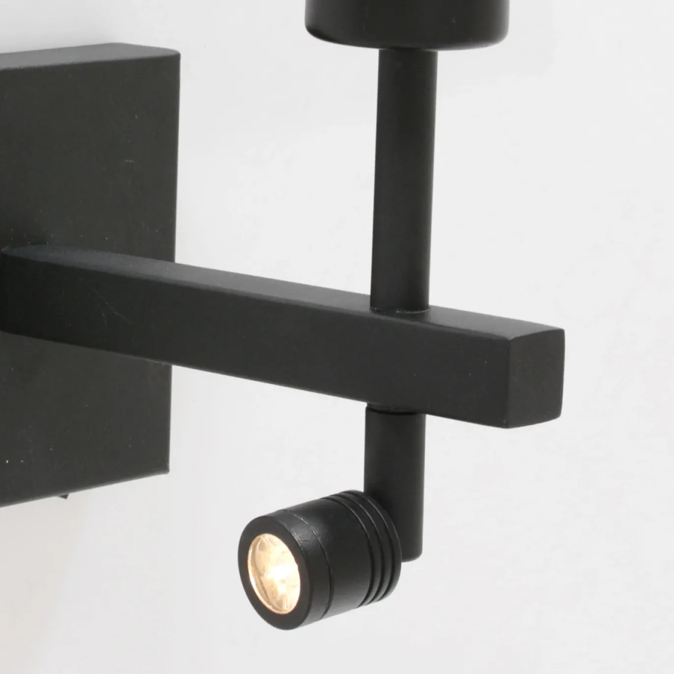 Steinhauer Wandlamp Stang met Leeslamp Velours Groen
