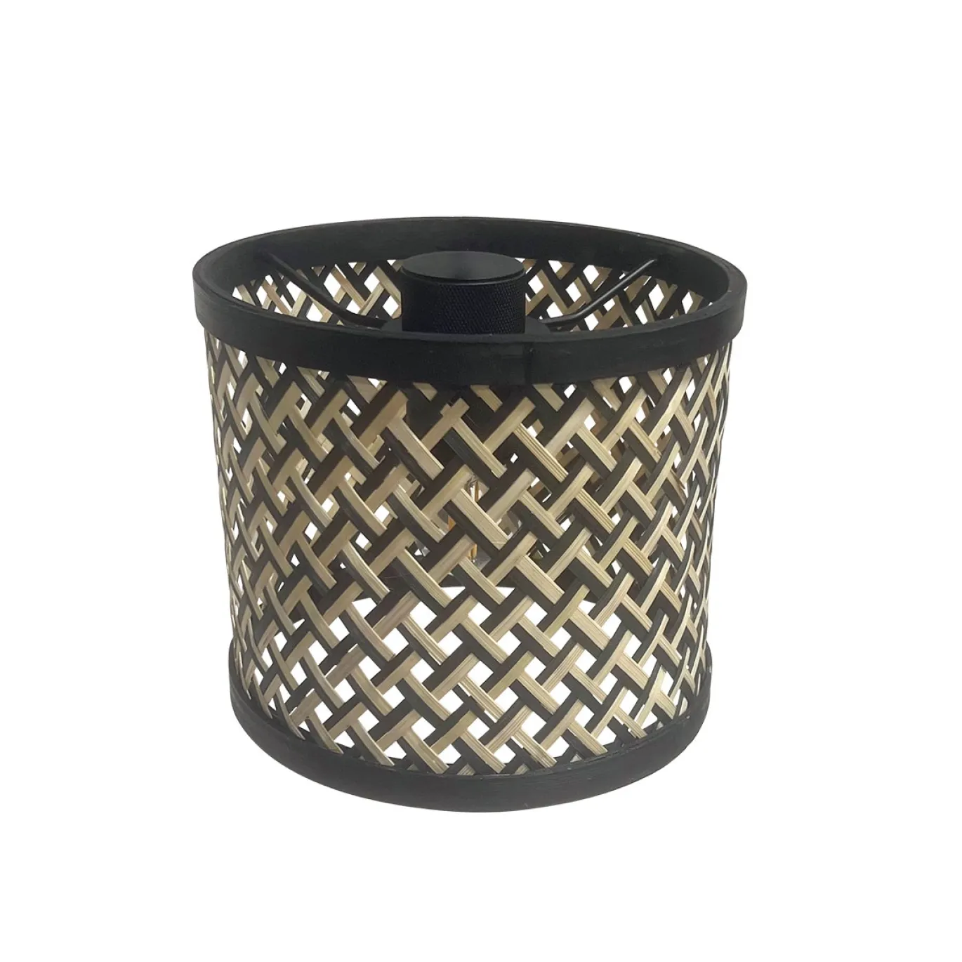 Steinhauer Wandlamp Stang met Leeslamp Bamboe Naturel/Zwart