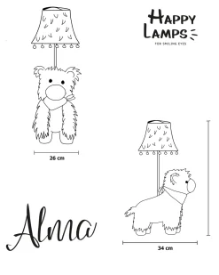 Tafellamp Alma de Alpaca