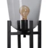 Tafellamp Benn Mini Glas/Zwart - Giga Meubel