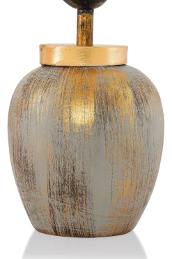 Tafellamp Cinca Crème/Goud