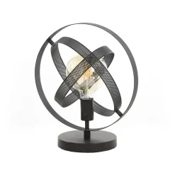 Tafellamp Cosmos Mesh Artic Zwart - Giga Meubel
