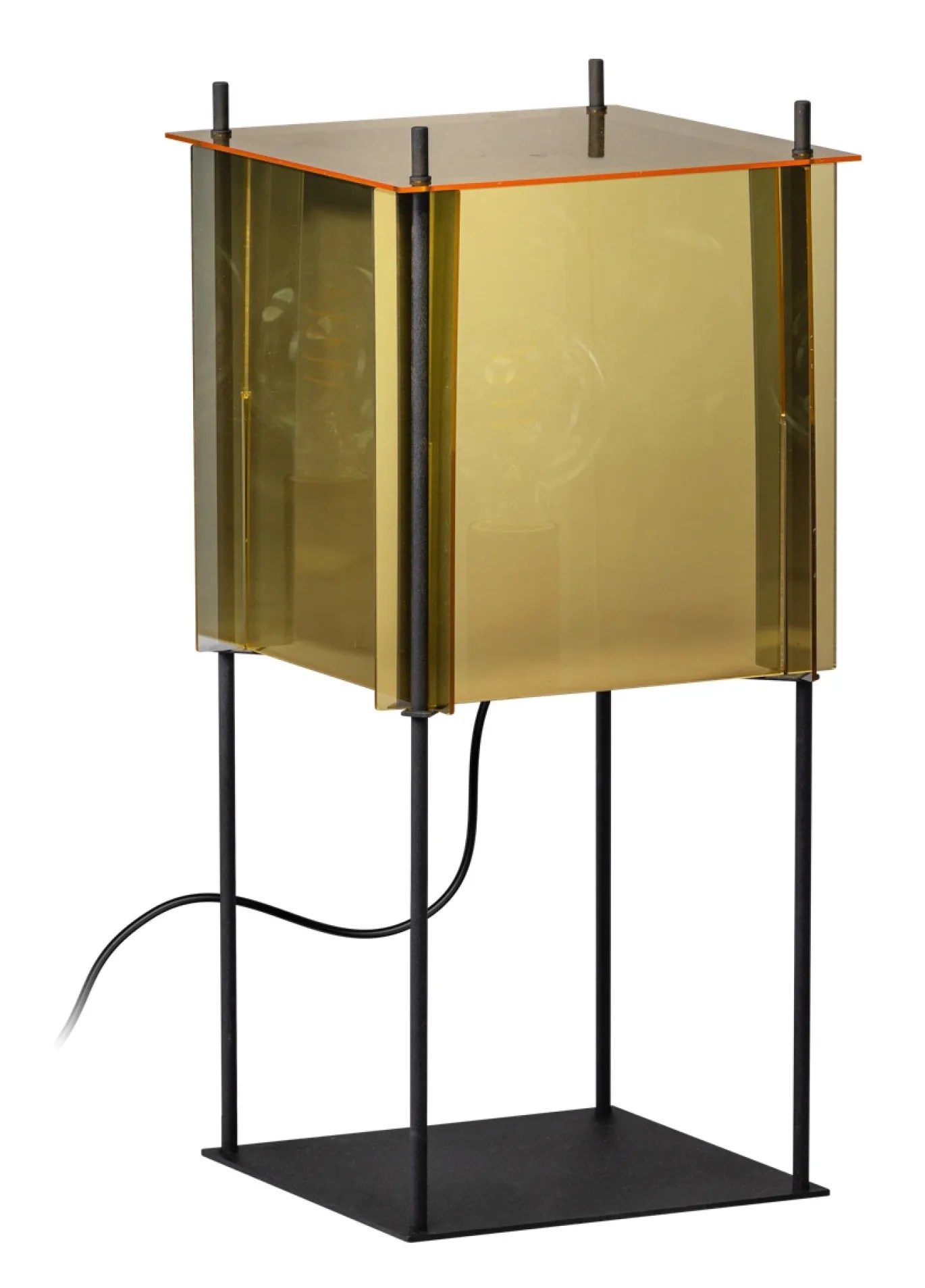 Tafellamp Cube High Goud - Giga Meubel