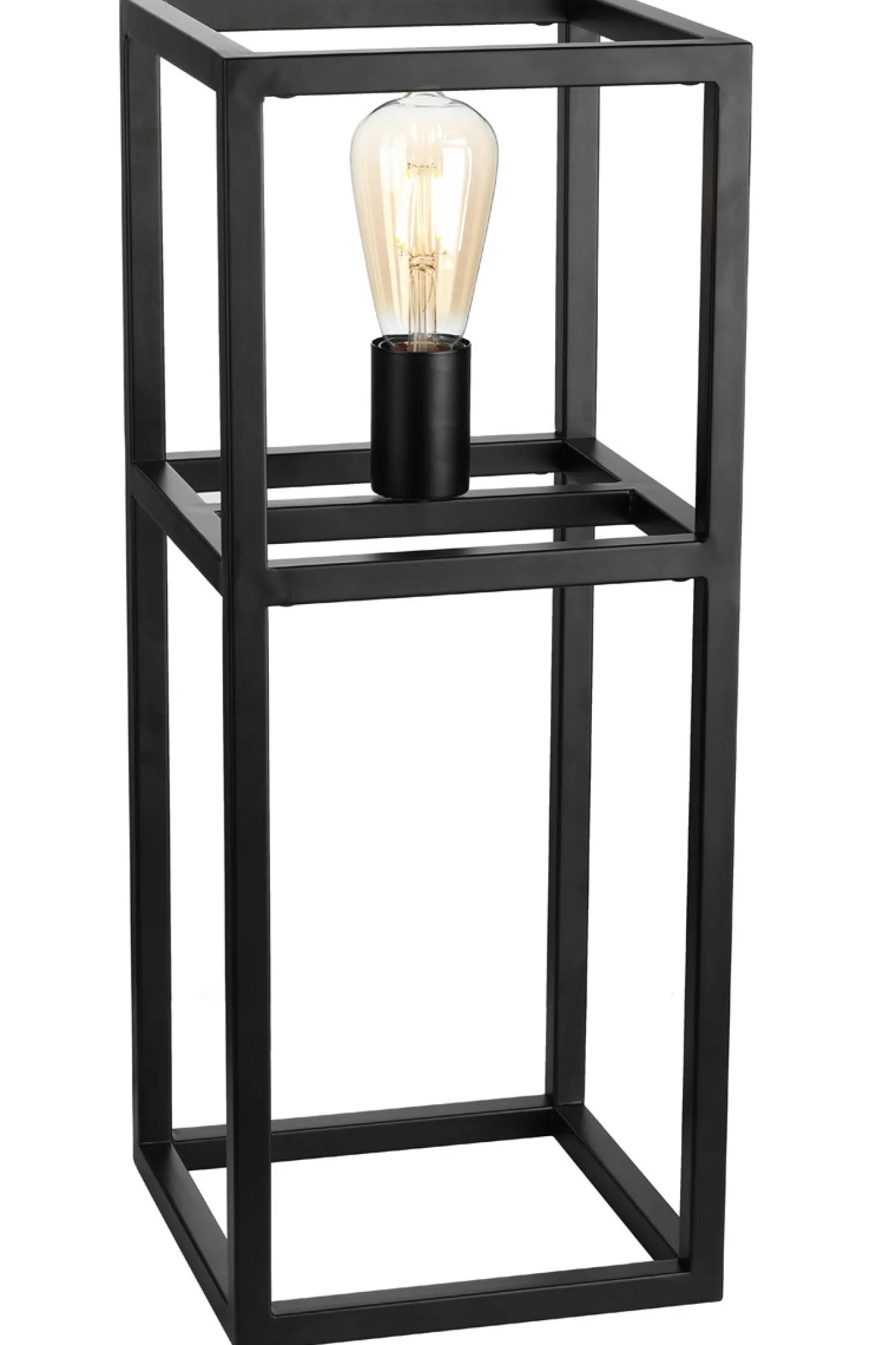 Tafellamp Dave Zwart 21 cm - Giga Meubel
