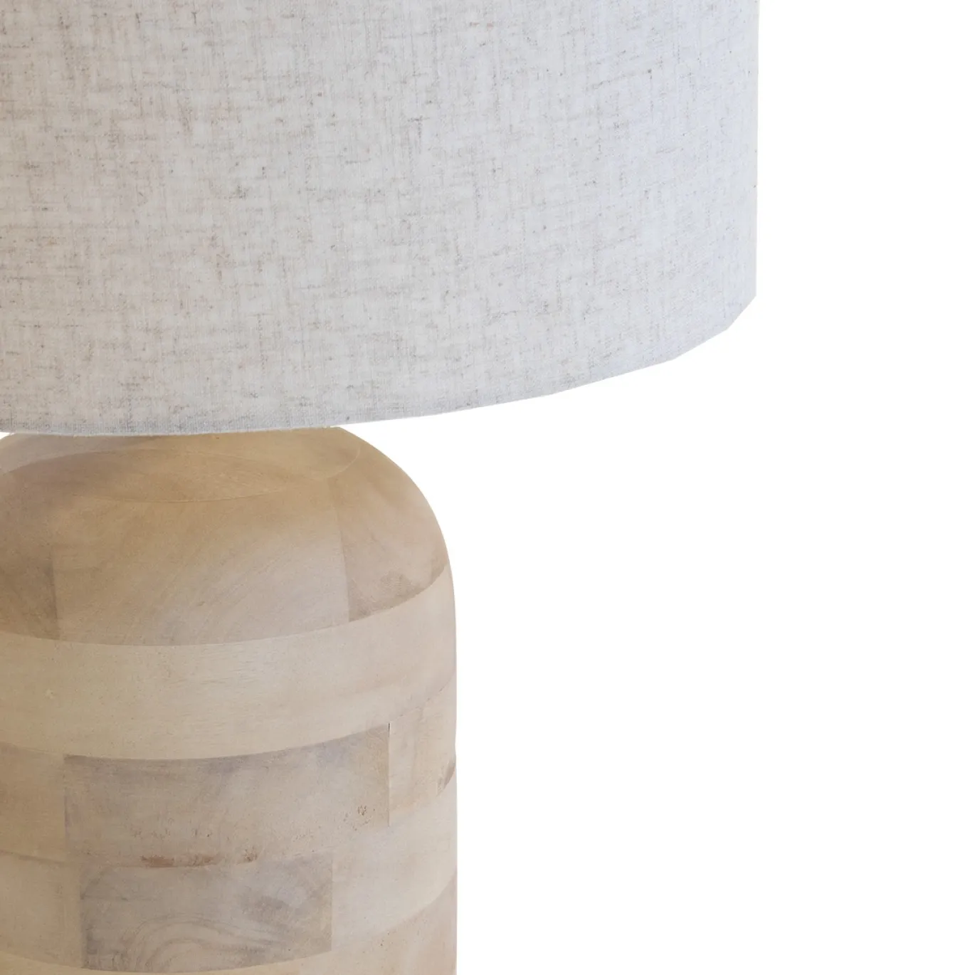 Tafellamp Francis Naturel 55cm - Giga Meubel