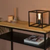 Tafellamp Gofy 23cm Zwart - Giga Meubel
