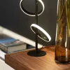Tafellamp Jaimy LED 2-Lichts Zwart - Giga Meubel