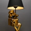 Tafellamp Lecture Metaal Zwart Goud