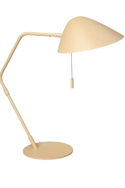 Tafellamp Lotte Beige Trekschakelaar 57cm - Giga Meubel