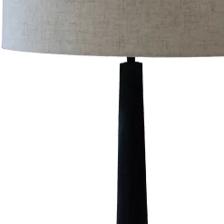 Tafellamp Mels Zwart 65cm - Giga Meubel