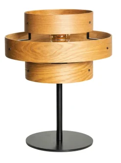 Tafellamp Oaknut Naturel Ø31cm - Giga Meubel