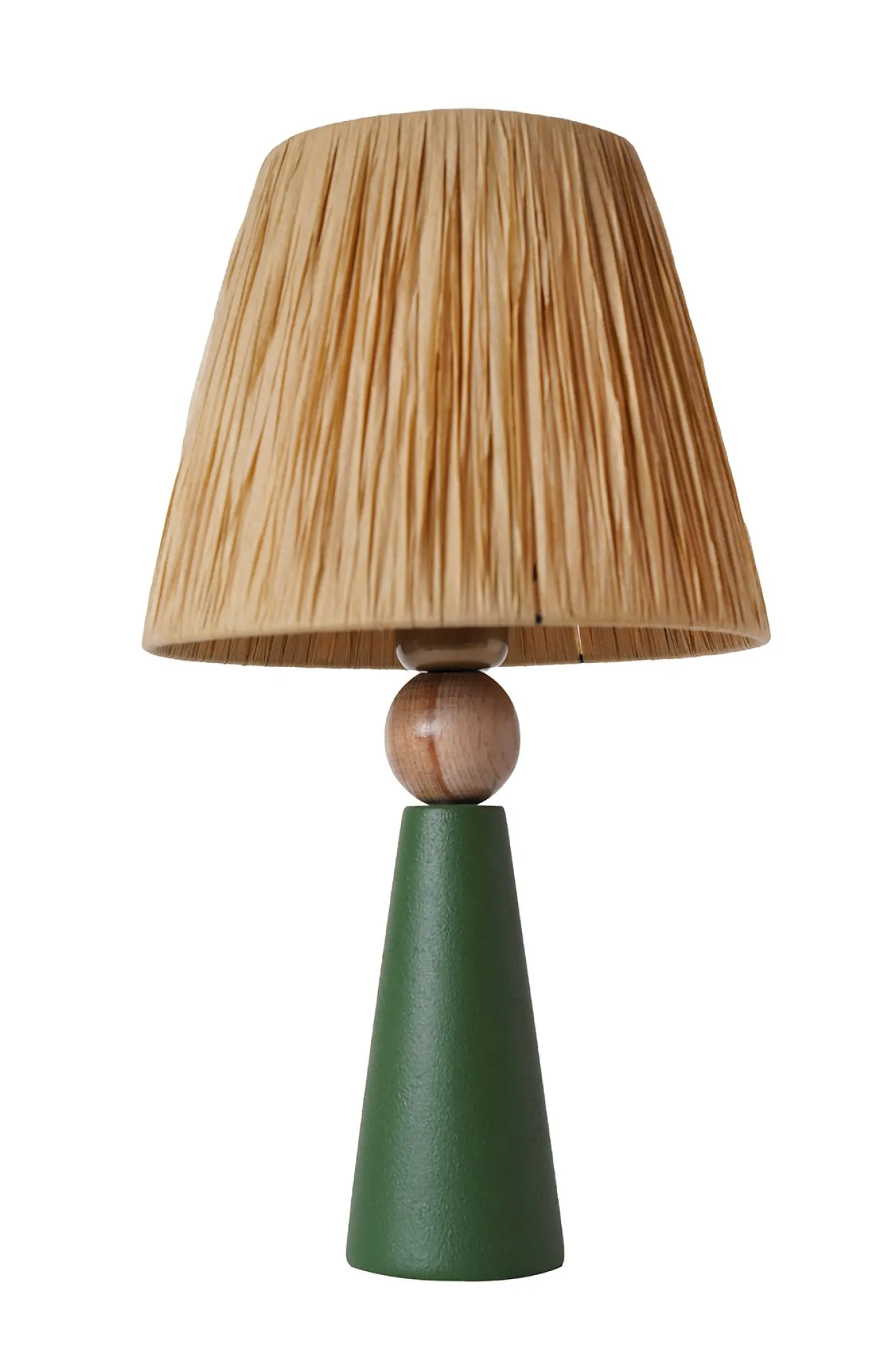 Tafellamp Ortatepe Groen/Bruin
