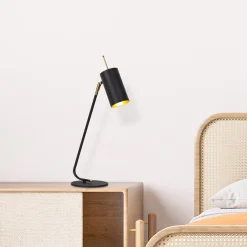Tafellamp Sivani Slick Zwart