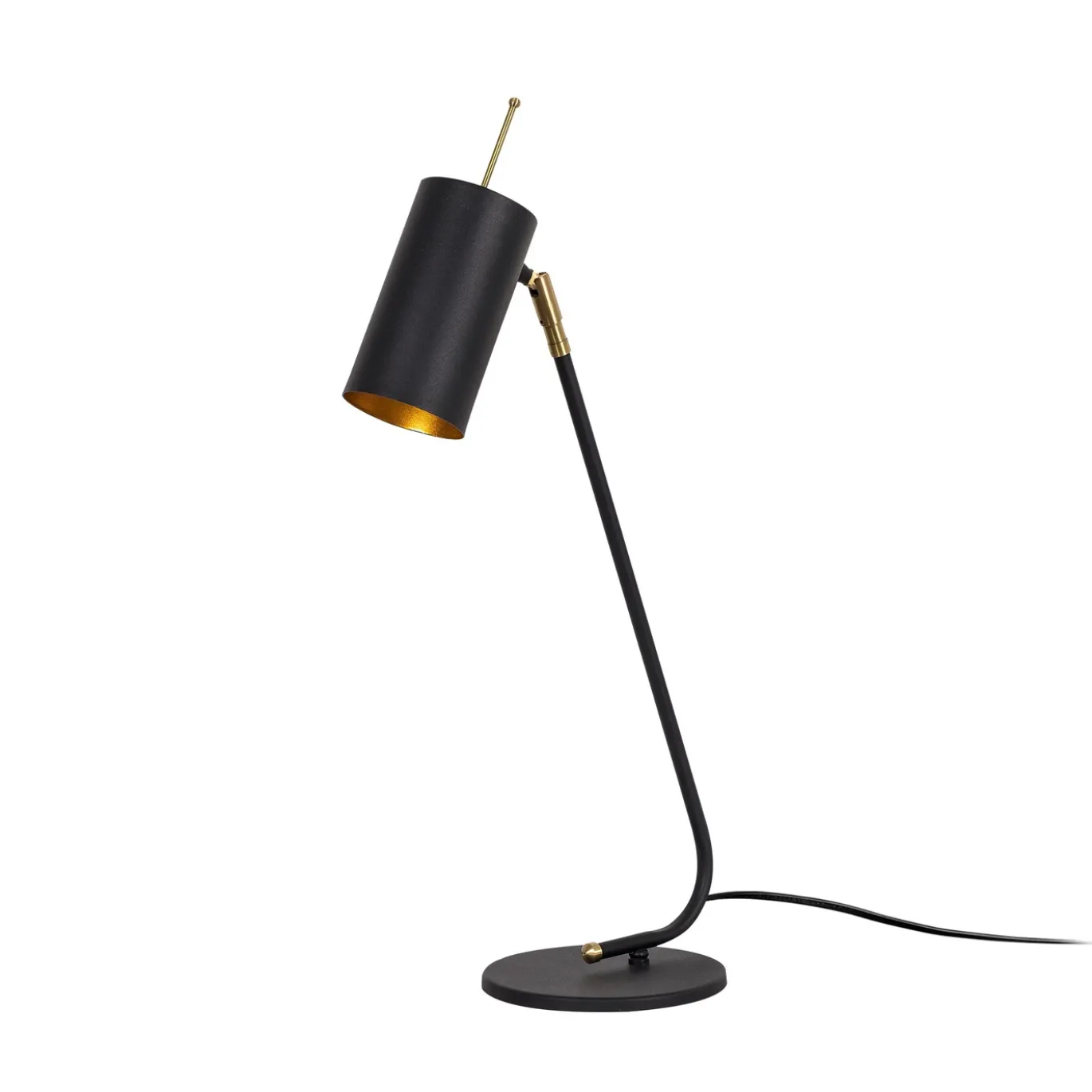 Tafellamp Sivani Slick Zwart