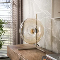 Tafellamp Soll 1-Lichts Beige - Giga Meubel