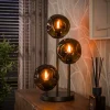 Tafellamp Stellar 3-Lichts Sienna Bruin - Giga Meubel