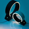 Tafellamp The Q LED Zwart Ø20cm - Giga Meubel