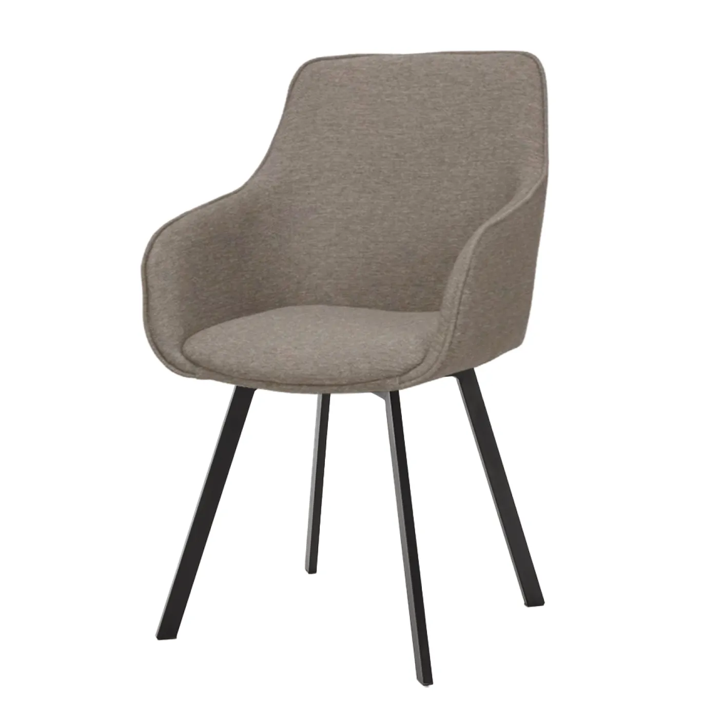 Tower Living Armstoel Borgo Bjorn 34 Beige/Grijs Draaibaar