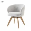 Tower Living Armstoel Brescia Stof Puente 9 Lichtgrijs (draaibaar)