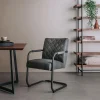 Tower Living Armstoel Civo Bull Antraciet