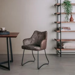 Tower Living Armstoel Garda Bruin