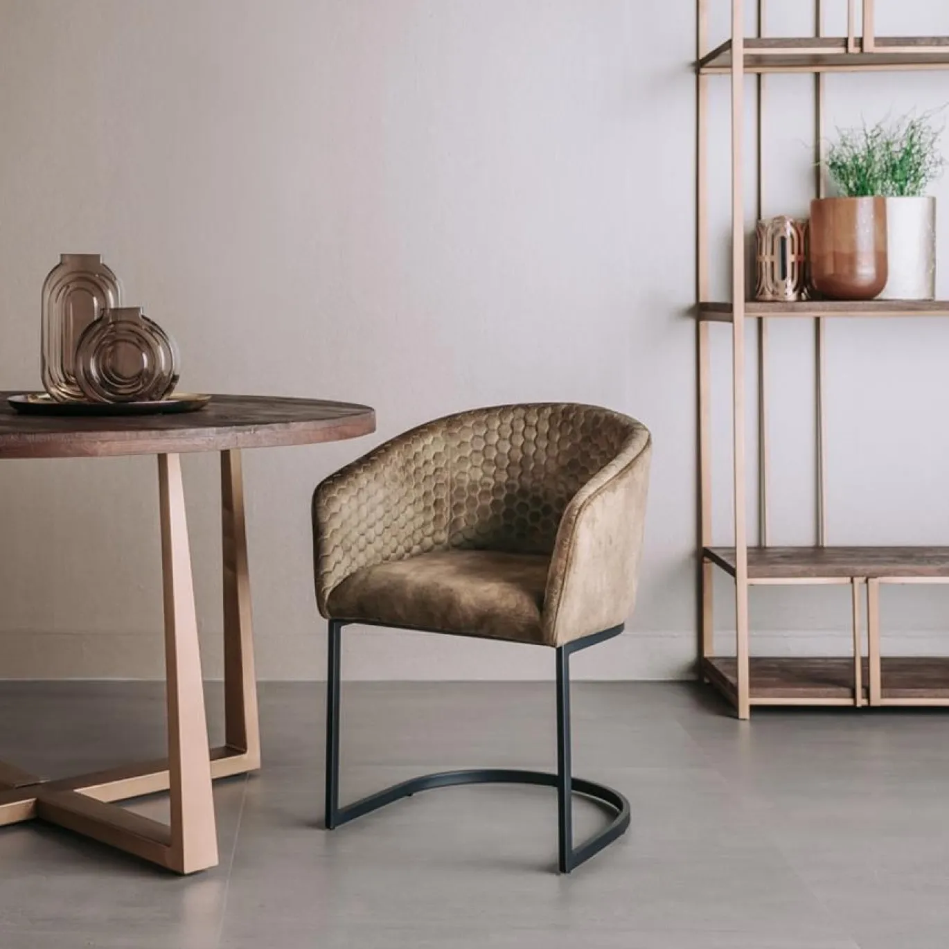 Tower Living Armstoel Pellaro Stof Adore 16 Forest Green