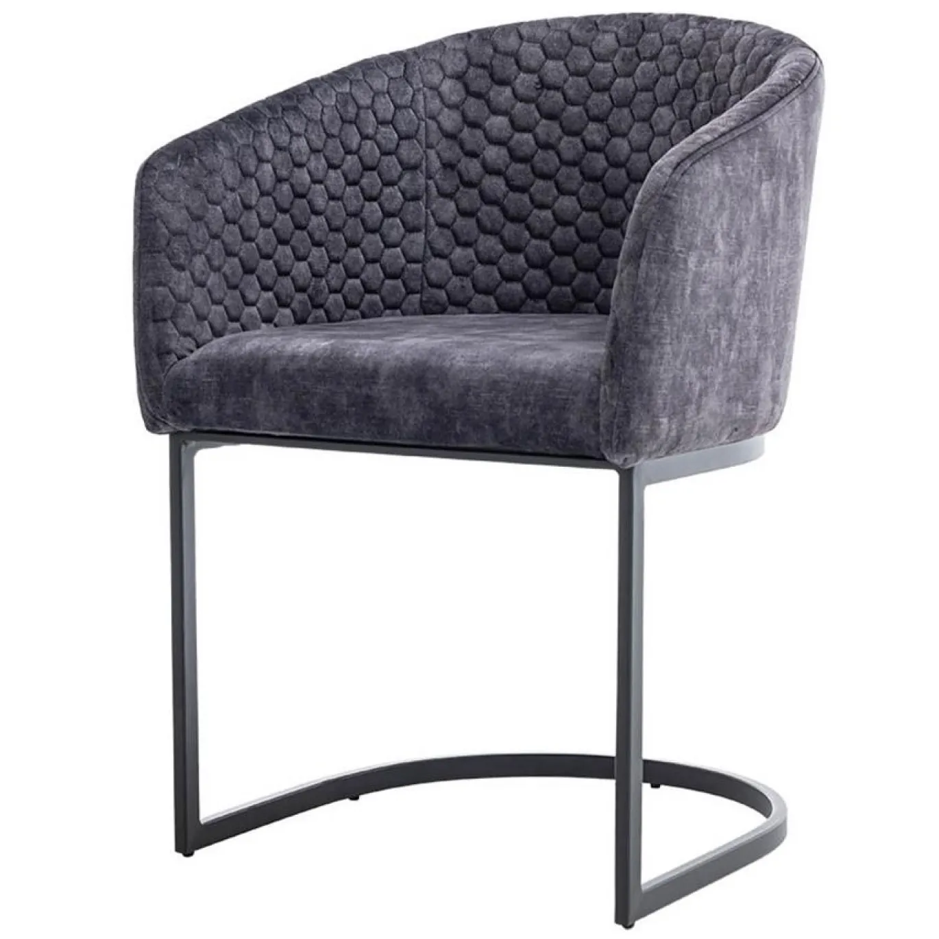 Tower Living Armstoel Pellaro Stof Adore 29 Donkergrijs