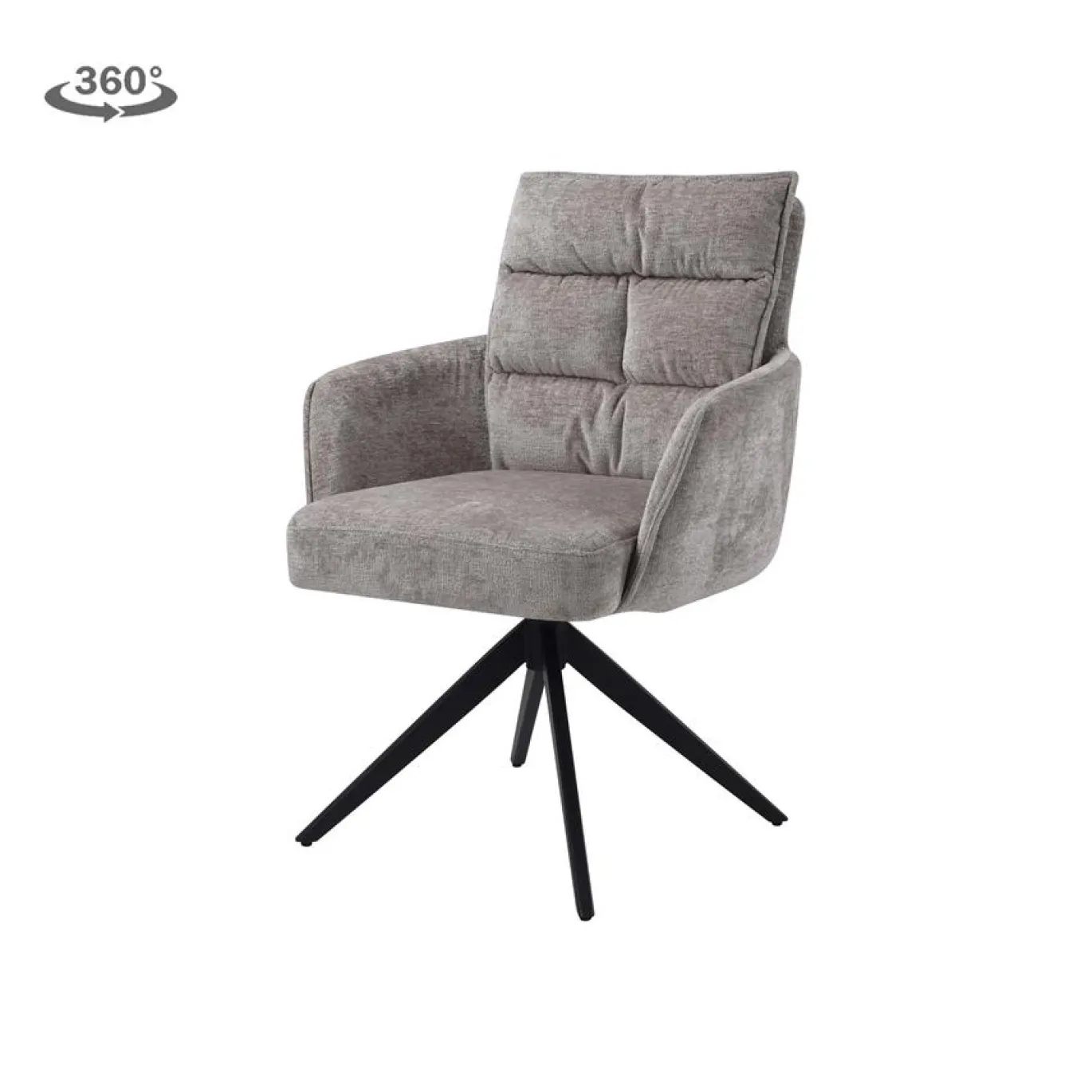 Tower Living Armstoel Rosora Beige (draaibaar)
